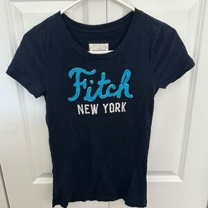 Abercrombie & Fitch Navy Blue Tee